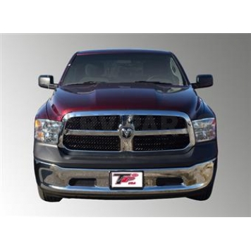 TFP (International Trim) Grille Insert - Mesh Trapezoid ABS Plastic Black Gloss - 68506GIB
