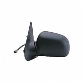 K-Source Exterior Mirror Electric OEM Black Single - 61046F