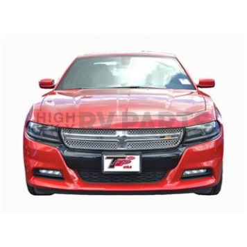 TFP (International Trim) Grille Insert - Mesh Trapezoid ABS Plastic Chrome Plated - 68136GI