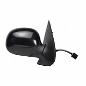 K-Source Exterior Mirror Electric OEM Black Single - 61053F