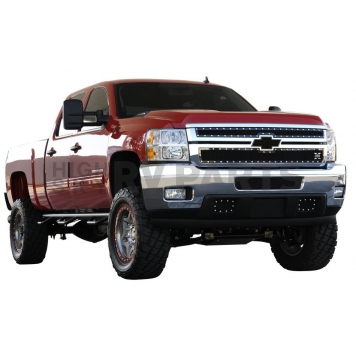 T-Rex Truck Products Grille Insert - Mesh Rectangular Black Powder Coated Steel - 6711141