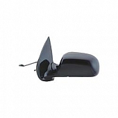 K-Source Exterior Mirror Electric OEM Black Single - 61058F