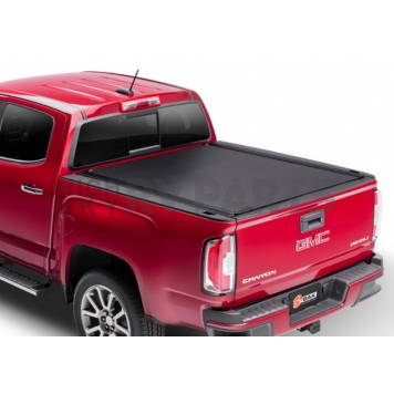 BAK Industries Tonneau Cover Hard Roll-Up Black Matte Aluminum - 79135