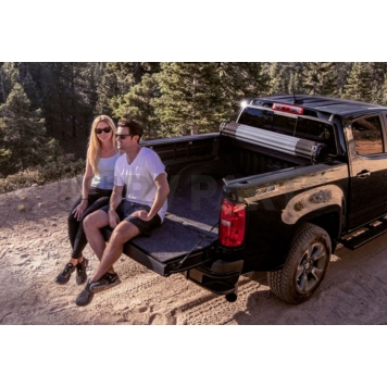 BAK Industries Tonneau Cover Hard Roll-Up Black Matte Aluminum - 79135-5