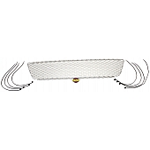 Street Scene Grille Insert - Mesh Aluminum Trapezoid - 95077941