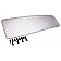 Street Scene Grille Insert - Mesh Aluminum Rectangular - 95077943