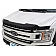 Auto Ventshade Bug Shield - Acrylic Dark Smoke - 320075