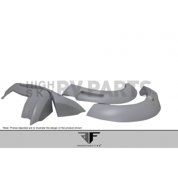 Extreme Dimensions Fender Flare - Gray Polyurethane Primered Set Of 2 - 112679