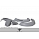 Extreme Dimensions Fender Flare - Gray Polyurethane Primered Set Of 2 - 112679