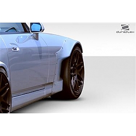 Extreme Dimensions Fender Flare - Black Fiberglass Reinforced Plastic Matte Set Of 2 - 112742