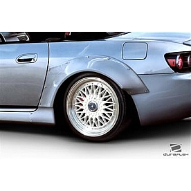 Extreme Dimensions Fender Flare - Black Fiberglass Reinforced Plastic Matte Set Of 2 - 112743