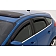 Auto Ventshade (AVS) Rainguard - Smoke Acrylic Set Of 4 - 94425