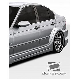 Extreme Dimensions Fender Flare - Black Fiberglass Primered Set Of 2 - 106515