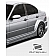 Extreme Dimensions Fender Flare - Black Fiberglass Primered Set Of 2 - 106515