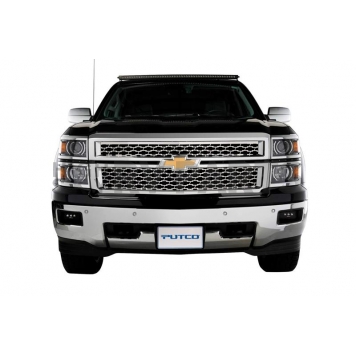Putco Grille Insert - Polished Stainless Steel Rectangular - 84198GM-1