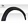Extreme Dimensions Fender Flare - Black Fiberglass Primered Set Of 2 - 109800