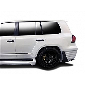 Extreme Dimensions Fender Flare - Gray Fiberglass Primered Set Of 4 - 112295