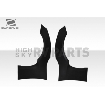 Extreme Dimensions Fender Flare - Black Fiberglass Primered Set Of 2 - 112396