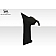 Extreme Dimensions Fender Flare - Black Fiberglass Primered Set Of 2 - 112396