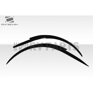 Extreme Dimensions Fender Flare - Black Fiberglass Primered Set Of 2 - 112403