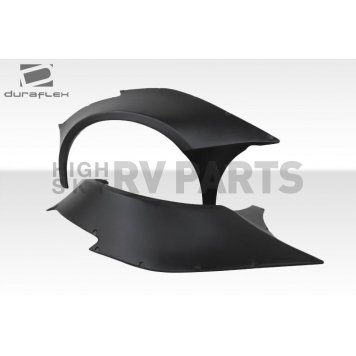 Extreme Dimensions Fender Flare - Black Fiberglass Primered Set Of 2 - 112591