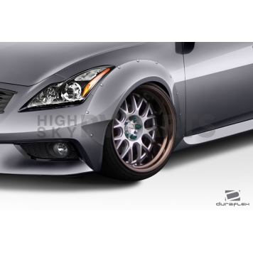 Extreme Dimensions Fender Flare - Black Fiberglass Primered Set Of 2 - 112609-2