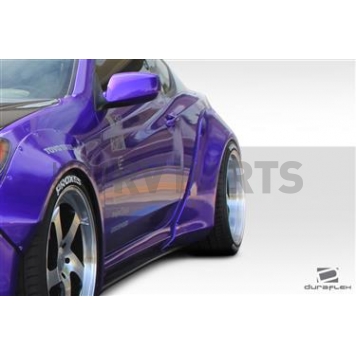 Extreme Dimensions Fender Flare - Black Fiberglass Reinforced Plastic Matte Set Of 2 - 112626