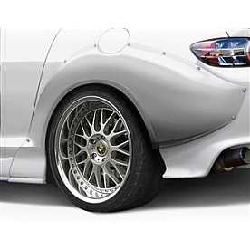 Extreme Dimensions Fender Flare - Black Fiberglass Primered Set Of 2 - 109468