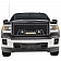Paramount Automotive Grille - Powder Coated Black Stainless Steel - 480851