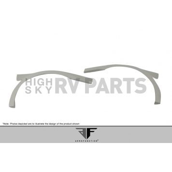 Extreme Dimensions Fender Flare - Gray Fiberglass Primered Set Of 2 - 109605