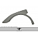 Extreme Dimensions Fender Flare - Gray Fiberglass Primered Set Of 2 - 109605