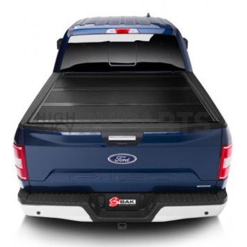 BAK Industries Tonneau Cover Hard Folding Black Aluminum - 226337