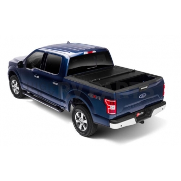 BAK Industries Tonneau Cover Hard Folding Black Aluminum - 226337-2