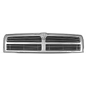 Street Scene Grille - Silver Aluminum - 95075516
