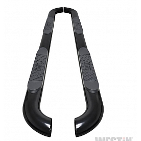 Westin Public Safety Nerf Bar 4 Inch Steel Black Powder Coated - 214165