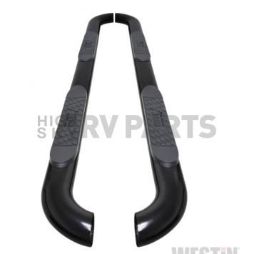 Westin Public Safety Nerf Bar 4 Inch Steel Black Powder Coated - 214165