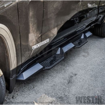 Westin Public Safety Nerf Bar  Steel Black Textured Powder Coated - 5624165-11