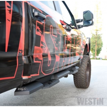 Westin Public Safety Nerf Bar  Steel Black Textured Powder Coated - 5624165-13