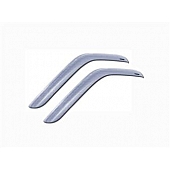 Stampede Rainguard - Chrome Plated Plastic Set Of 2 - 64458