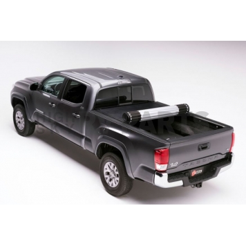 BAK Industries Tonneau Cover Hard Roll-Up Black Gloss Aluminum/ Vinyl - 39427