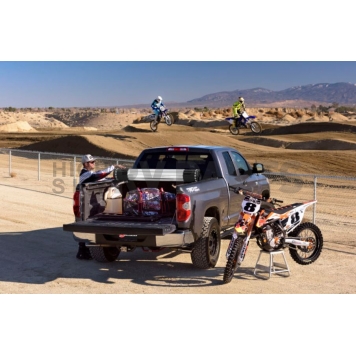 BAK Industries Tonneau Cover Hard Roll-Up Black Gloss Aluminum/ Vinyl - 39427-6