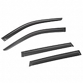 Rugged Ridge Rainguard - Black Matte Plastic Set Of 4 - 1134957