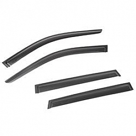 Rugged Ridge Rainguard - Black Matte Plastic Set Of 4 - 1134957