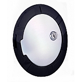 All Sales Fuel Door - Round Aluminum - 6950GKCL