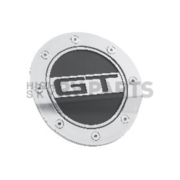 Drake Automotive Fuel Door - Round ABS Plastic With Stainless Steel Hardware - Z6640526GS