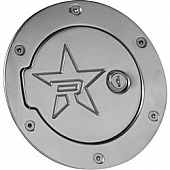 RBP (Rolling Big Power) Fuel Door - Aluminum Round - RBP-6107PL-RX2