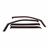 Westin Automotive Rainguard - Smoke Gloss Acrylic Set Of 4 - 7239415