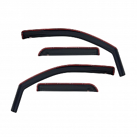 Westin Automotive Rainguard - Smoke Gloss Acrylic Set Of 4 - 7239417