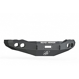 Road Armor Bumper Stealth 1-Piece Design Steel Black - 44040B