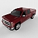 UnderCover Tonneau Cover Hard Tilt-Up Sonoma Jewel Red ABS Composite - 1116L66